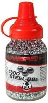 UMAREX tub Steel BB pellets .177 4.5mm 1500  polished silver metal